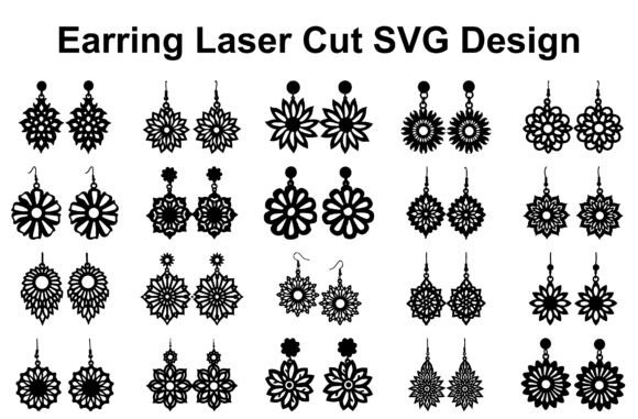 Bohemian Earring SVG Designs