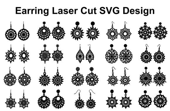 Dangle Earring SVG Collection