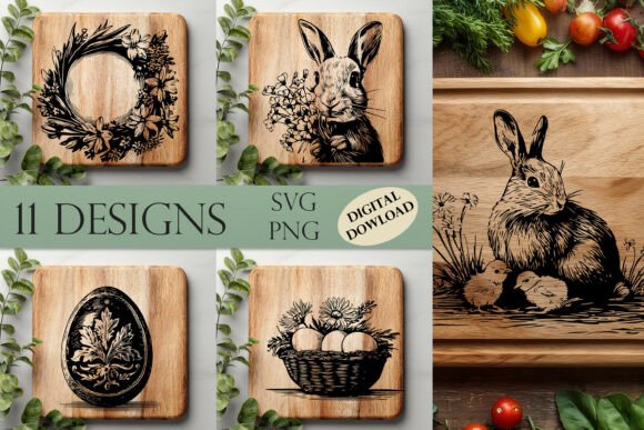 Easter Svg Files Bundle