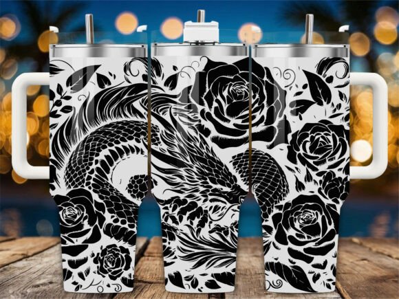 Floral Dragon Rose