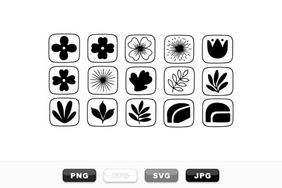 Minimalist Floral Icon Set Review