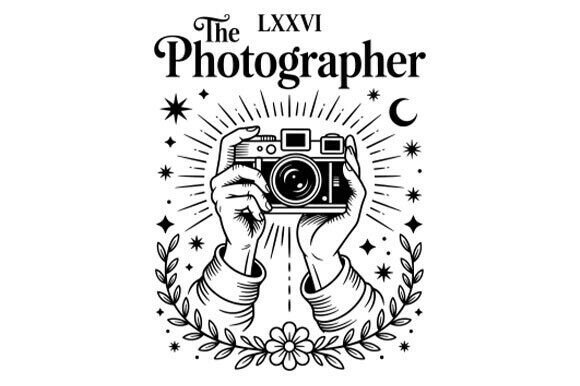 Photographer, Camera, Floral Camera