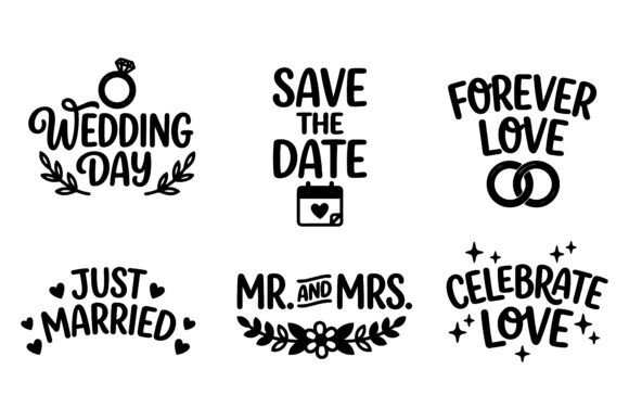 Wedding Phrase SVG Pack Review